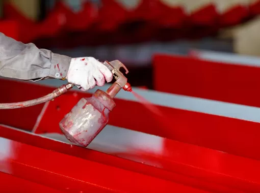 Эффективные ЛКМ для промышленной окраски поверхностей из металла