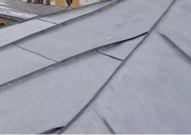 Полностью выветрившееся цинковое покрытие 