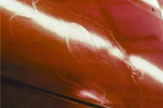 Заметность границы ремонта на ЛКП