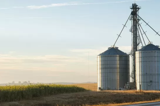 Силосные башни, резервуары технической воды