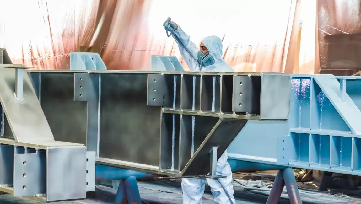 краска станков тяжелого оборудования